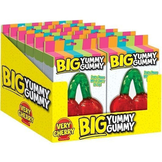 Big yummy Gummy Very Cherry 5.29oz X 12 Units