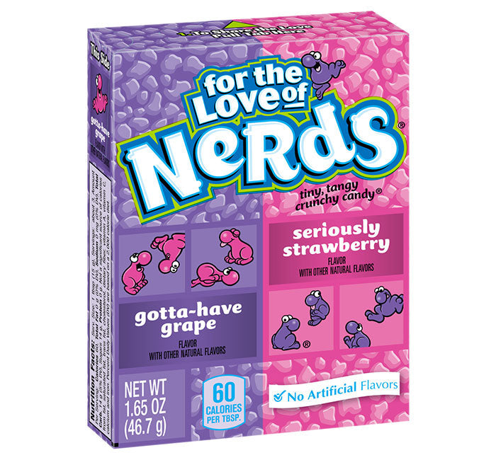 WONKA NERDS GRAPE/STRAWBERRY  SINGLE