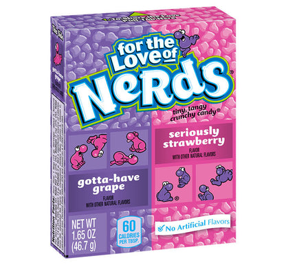 WONKA NERDS GRAPE/STRAWBERRY  SINGLE