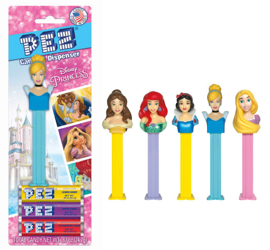 PEZ BLISTER -  DISNEY PRINCESSES ASSORTMENT