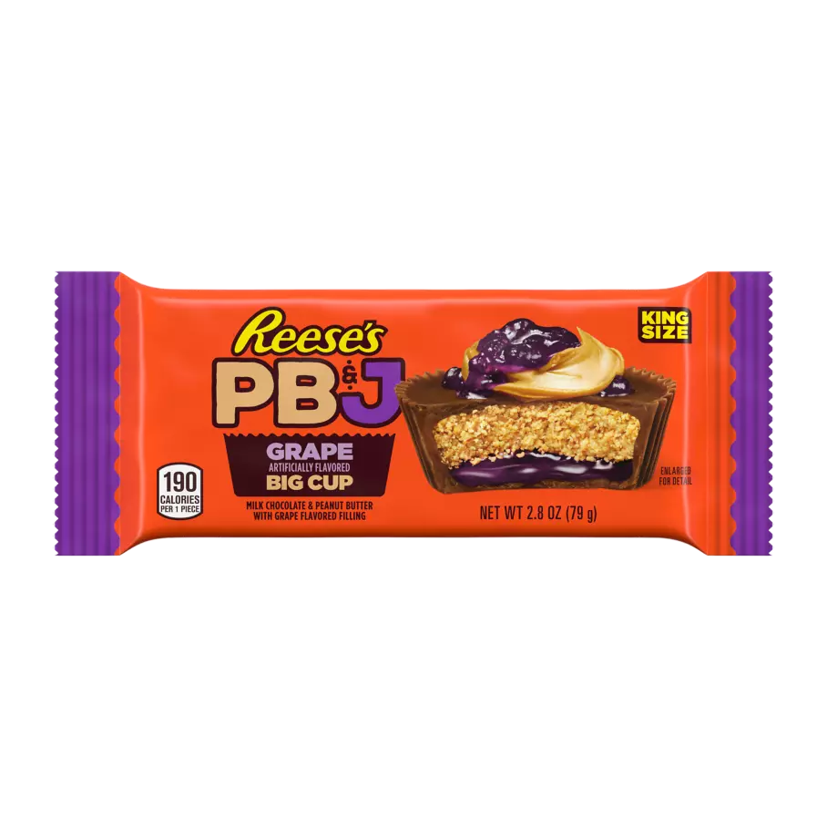 Reese's PB&J Grape King Size 2.8oz X 16 Units