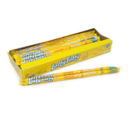 Wonka Laffy Taffy Rope - Banana Pre - Priced X 24 Units - CandyStation