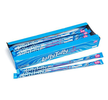 Wonka Laffy Taffy Rope - Blue Raspberry Pre-Priced X 24 Units