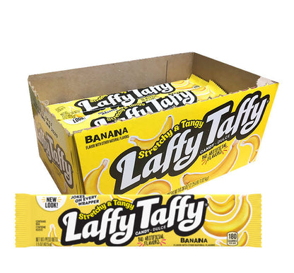 Wonka Laffy Taffy Banana 1.5oz X 24 Units
