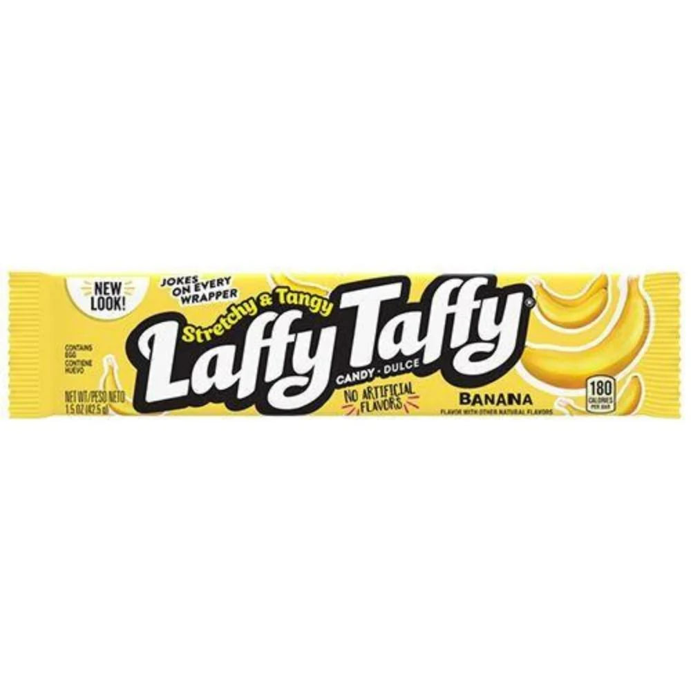 Wonka Laffy Taffy Banana 1.5oz X 24 Units