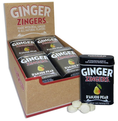 Ginger Delights Tin - D'anjou Pear X 12 Units - CandyStation