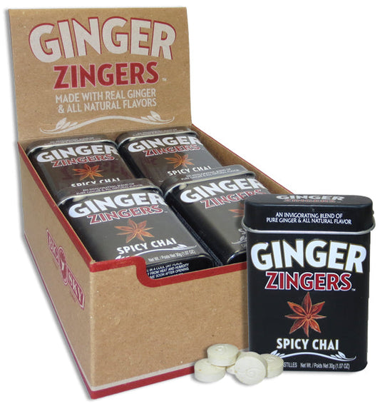 GINGER DELIGHTS TIN - SPICY CHAI 