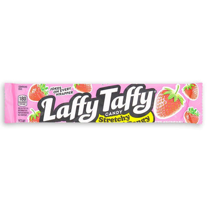 Wonka Laffy Taffy Strawberry 1.5oz X 24 Units - CandyStation
