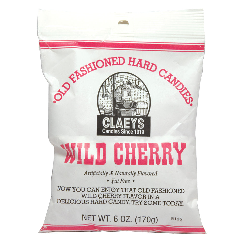 CLAEYS OLD FASHIONED HARD CANDIES - WILD CHERRY 