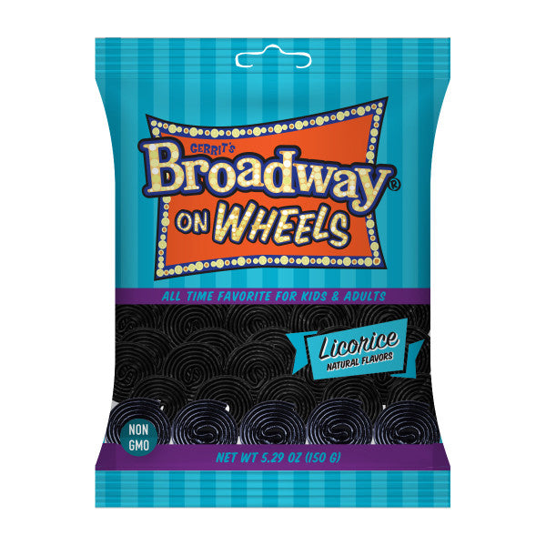 GERRIT'S BROADWAY LICORICE WHEELS BAG