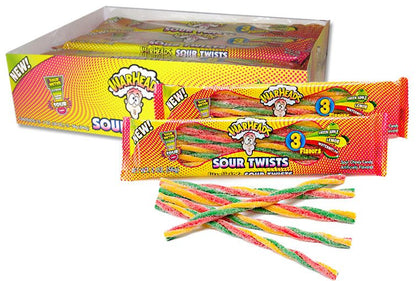 Warheads Sour Twists 2 Oz (X15units) - CandyStation
