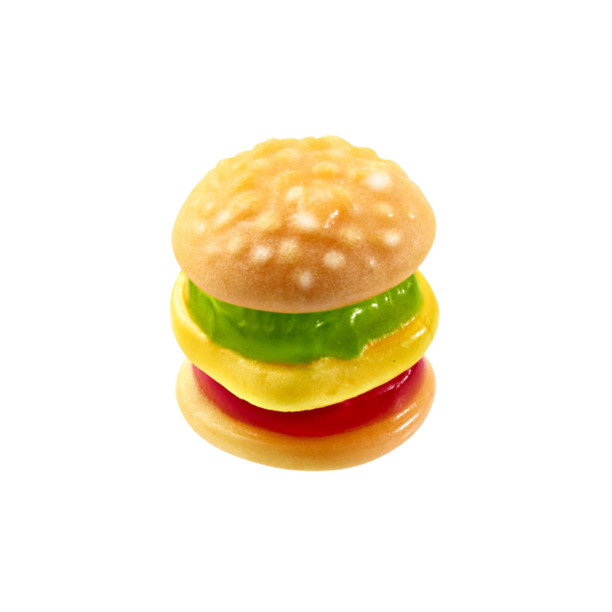 E - Frutti Gummi Mini Burgers (Wrapped) 60 Units - CandyStation