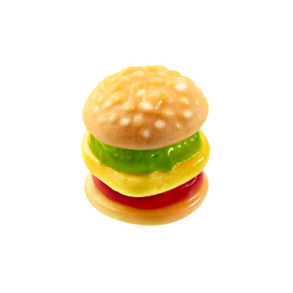 E - Frutti Gummi Mini Burgers (Wrapped) 60 Units - CandyStation