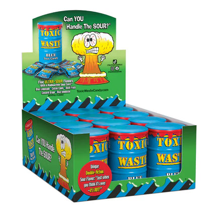 Toxic Waste Blue Drums 1.7oz X 12 Units
