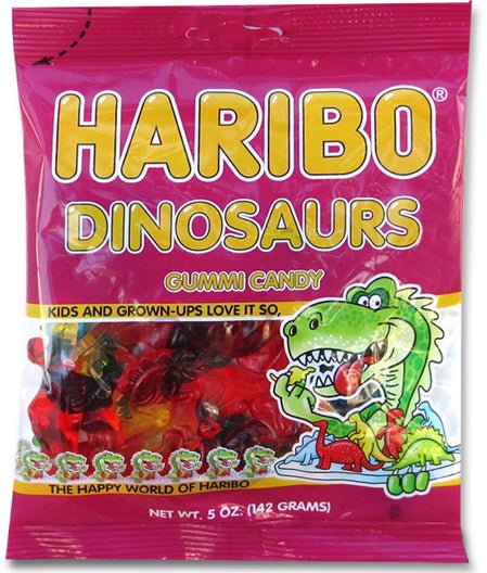 Haribo Dinosaurs 5oz X 12 Units - CandyStation