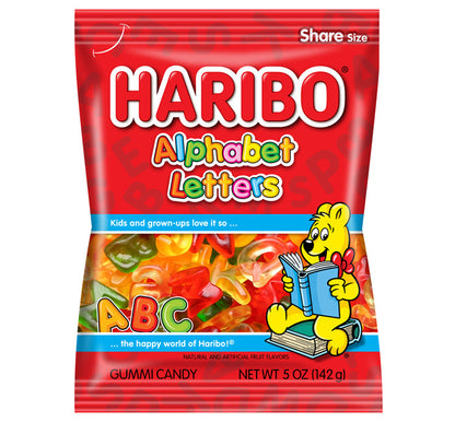 HARIBO ALPHABET LETTERS