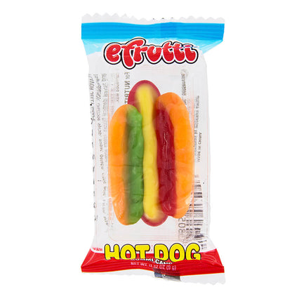 EFRUTTI GUMMI HOT DOGS (WRAPPED) SINGLE 