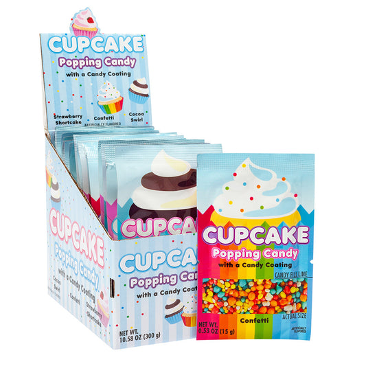 KOKO'S CUPCAKE COATED POPPING CANDY