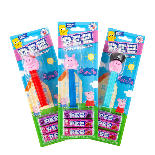 PEZ BLISTER - PEPPA THE PIG ASSORTMENT