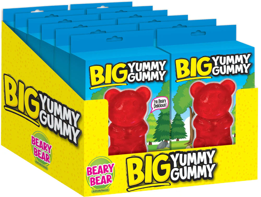 Big yummy Gummy Beary Bear 5.29oz X 12 Units