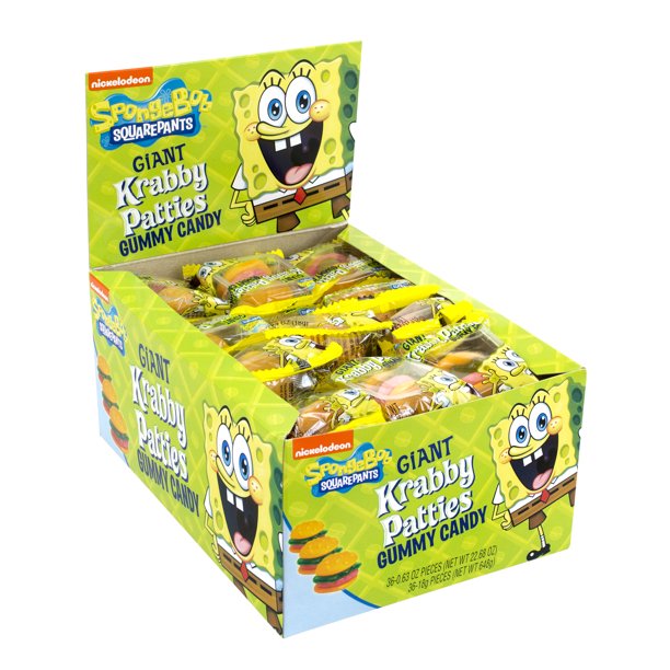 GUMMY GIANT KRABBY PATTIES 