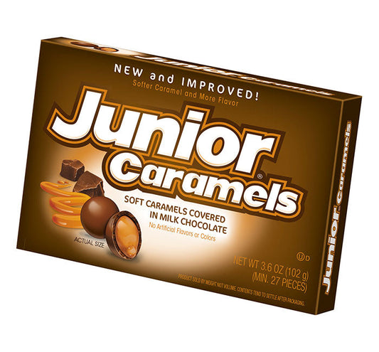 THEATER BOX JUNIOR CARAMELS 