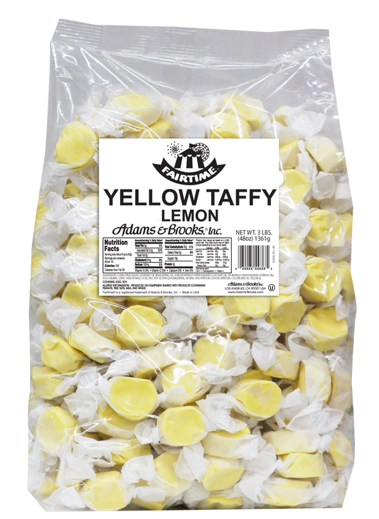 Adams & Brooks Taffy - Lemon 3lb X 1 Unit