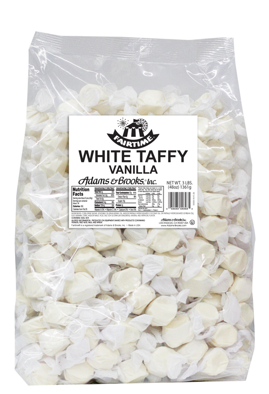 Adams & Brooks Taffy - Vanilla 3lb X 1 Unit