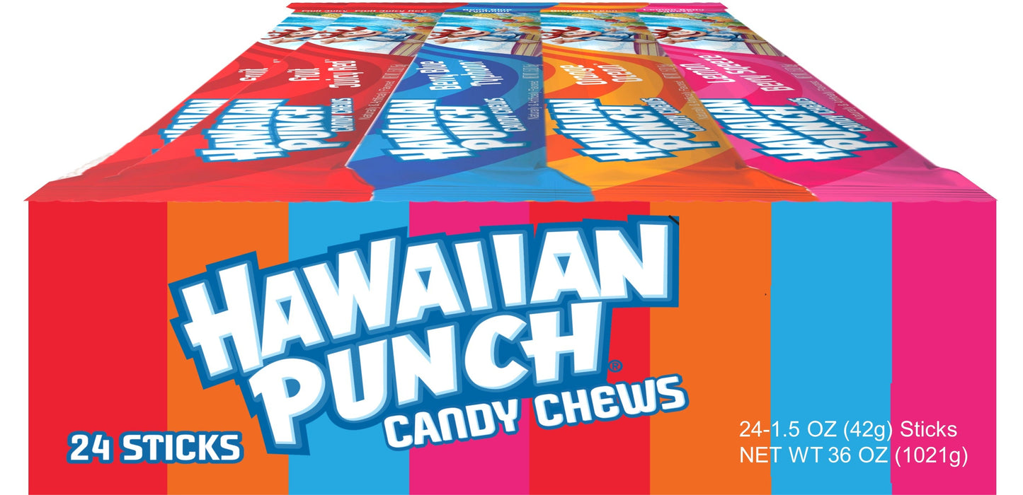 Hawaiian Punch Chews 1.5oz X 24 Units