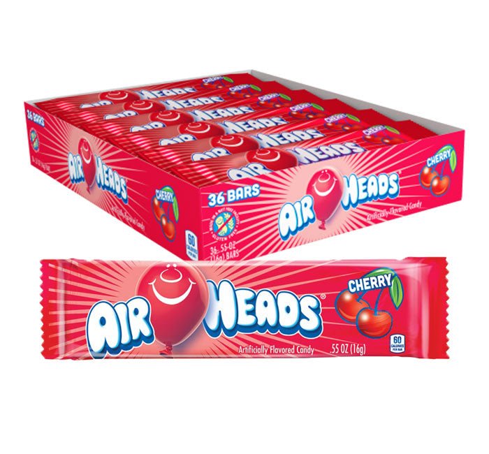 Airheads Cherry 36 Units - CandyStation