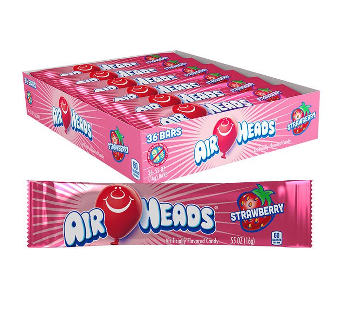 Airheads Strawberry 36 Units - CandyStation