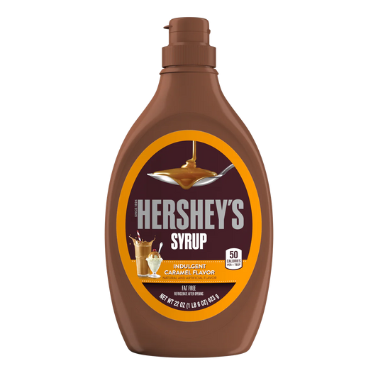 Hershey's Caramel Syrup Bottle 22oz X 12 Units