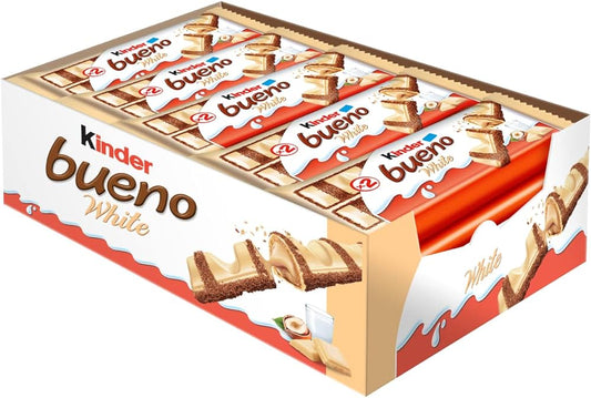 UK Kinder Bueno White 39g X 20 Units