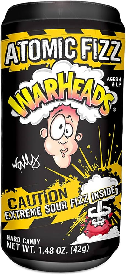 Warheads Atomic Fizz Canister 1.48oz X 12 Units