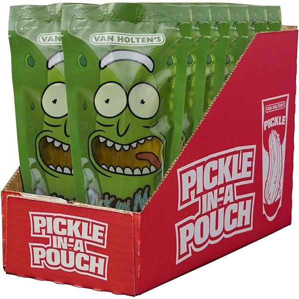 Van Holten's King Size Pickle Rick & Morty X 12 Units