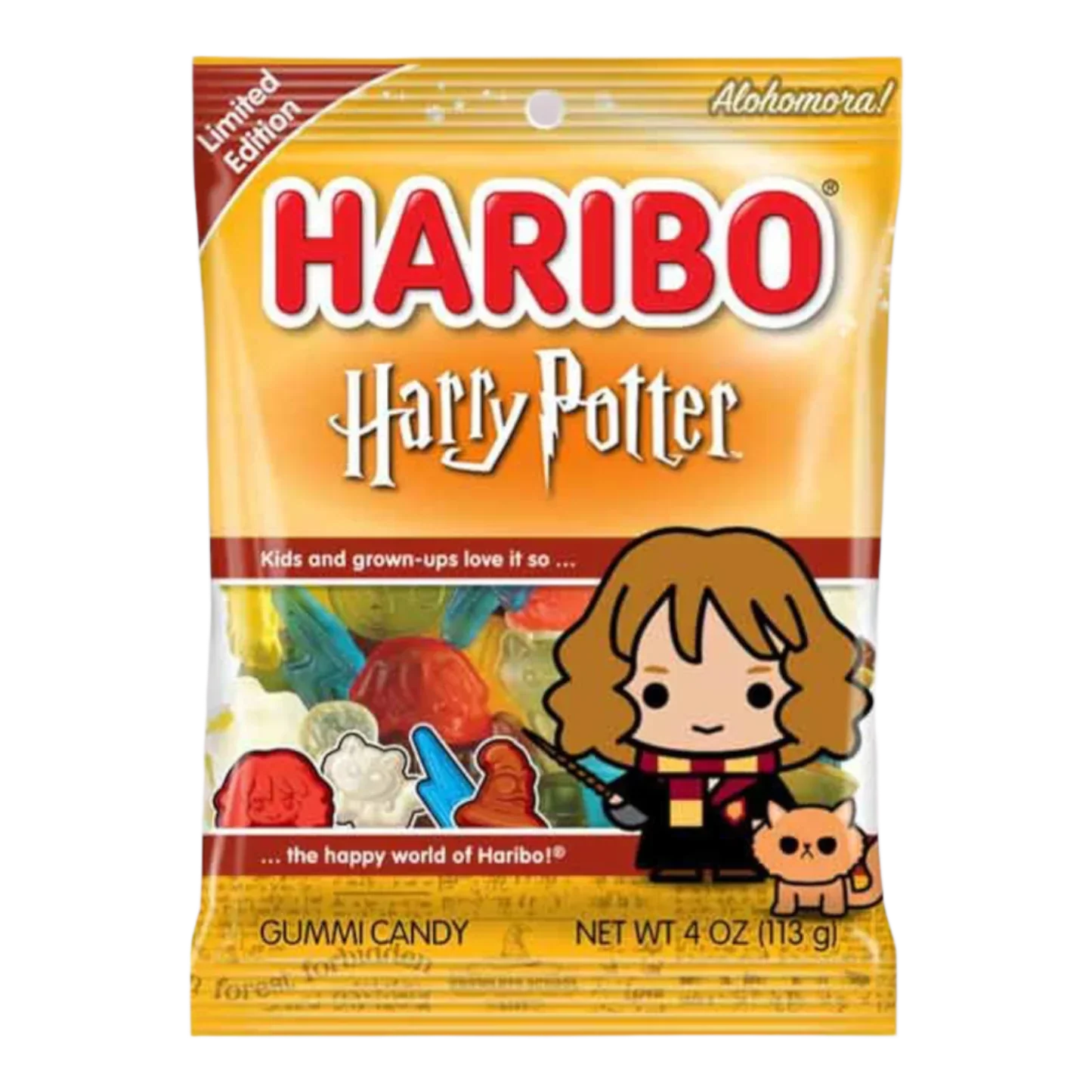 Haribo Hermine Granger Limited Edition - Peg Bag 4oz X 12 Units
