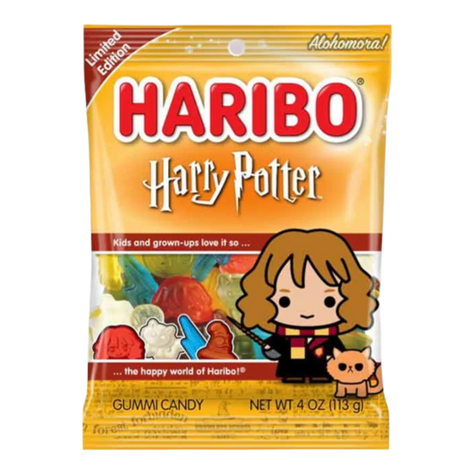 Haribo Hermine Granger Limited Edition - Peg Bag 4oz X 12 Units