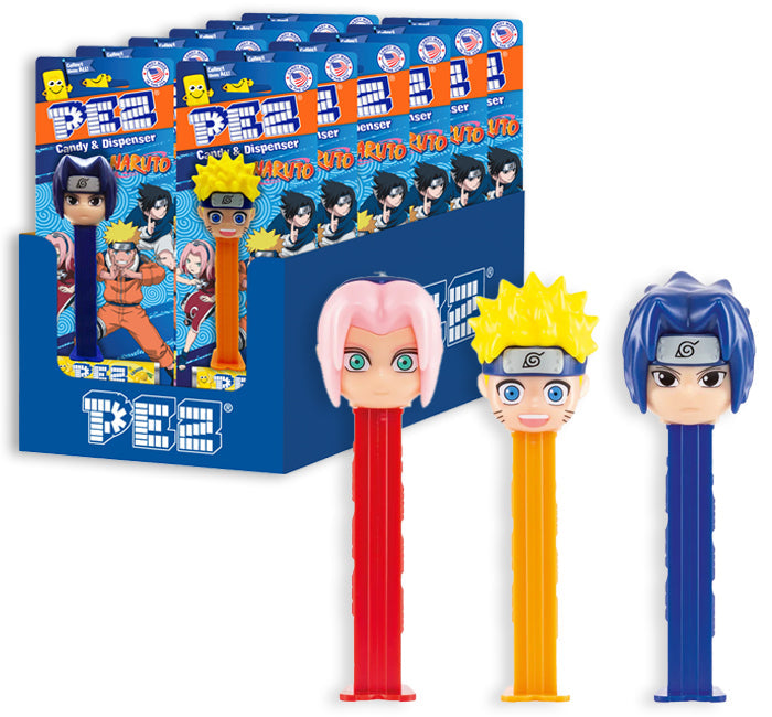 Pez Blister - Naruto Assortment 0.87oz X 12 Units