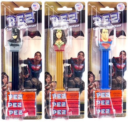PEZ BLISTER DC COMICS (JUSTICE LEAGUE)