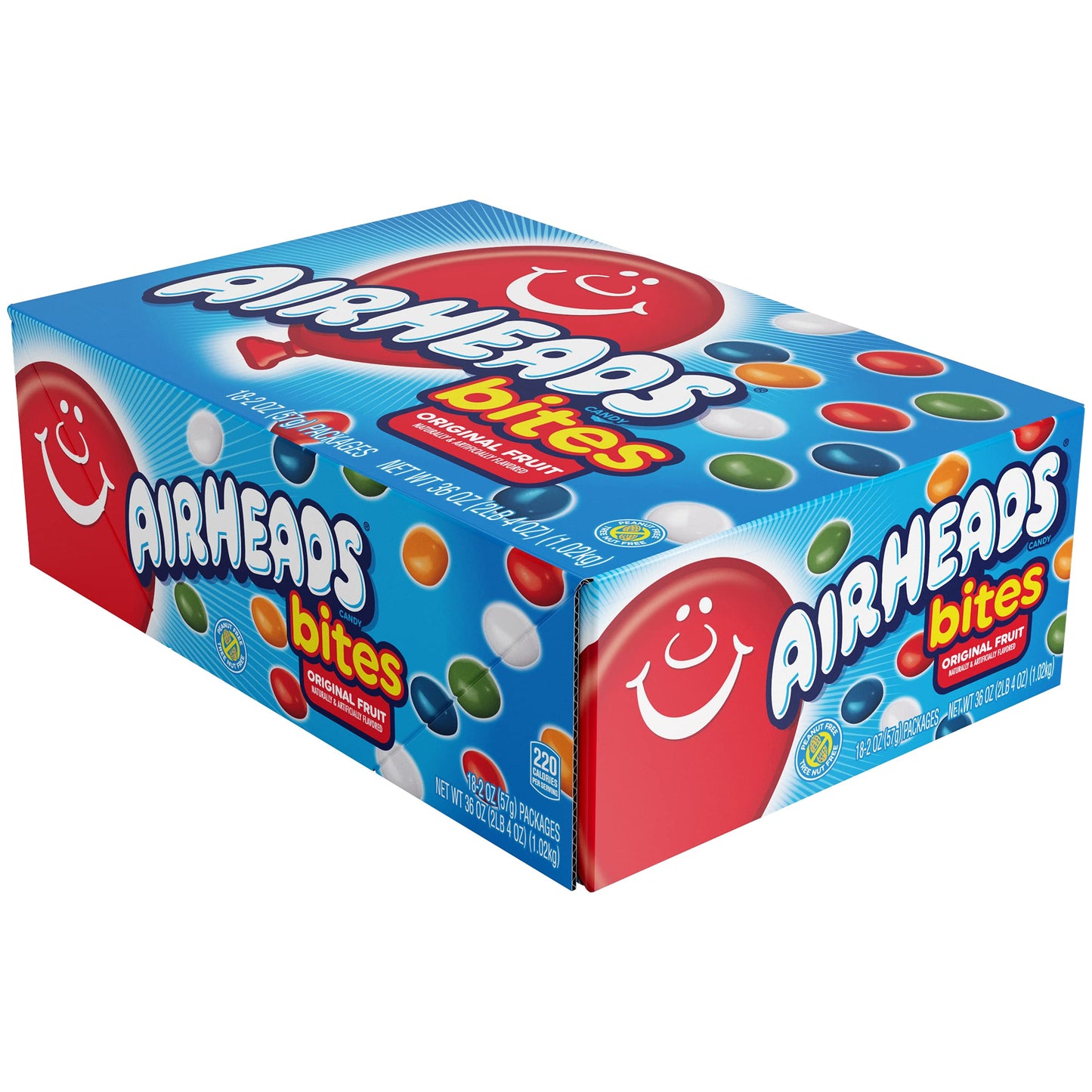 Airheads Bites Original Fruit 2oz X 18 Units