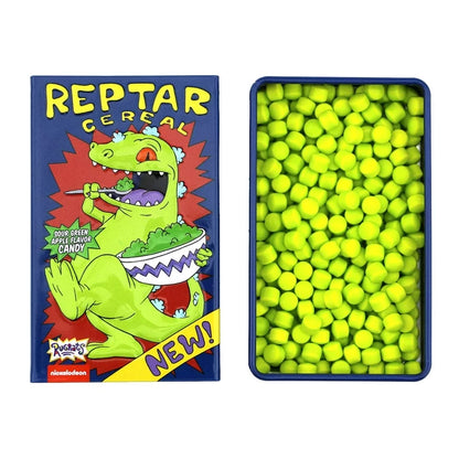 Boston America - Rugrats Reptar Cereal Candy Tin 1.2oz X 12 Units