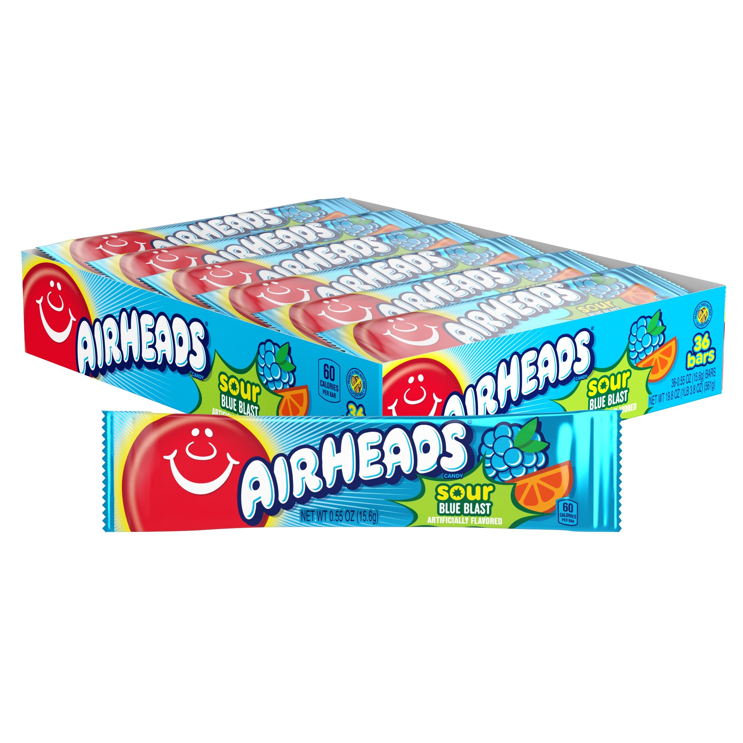 Shop Bulk Airheads Blue Raspberry | candystation.ca