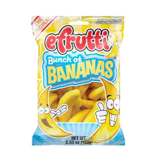 E-Frutti Bunch of Bananas Peg Bag 3.5oz X 12 Units