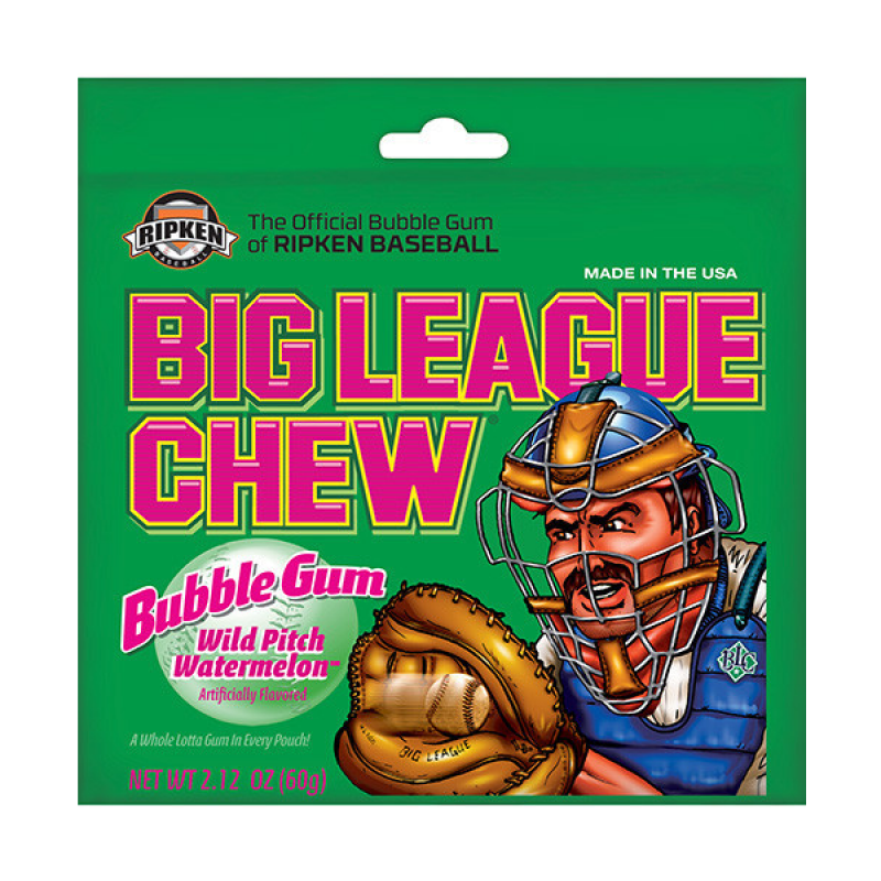 SINGLE BIG LEAGUE CHEW WATERMELON