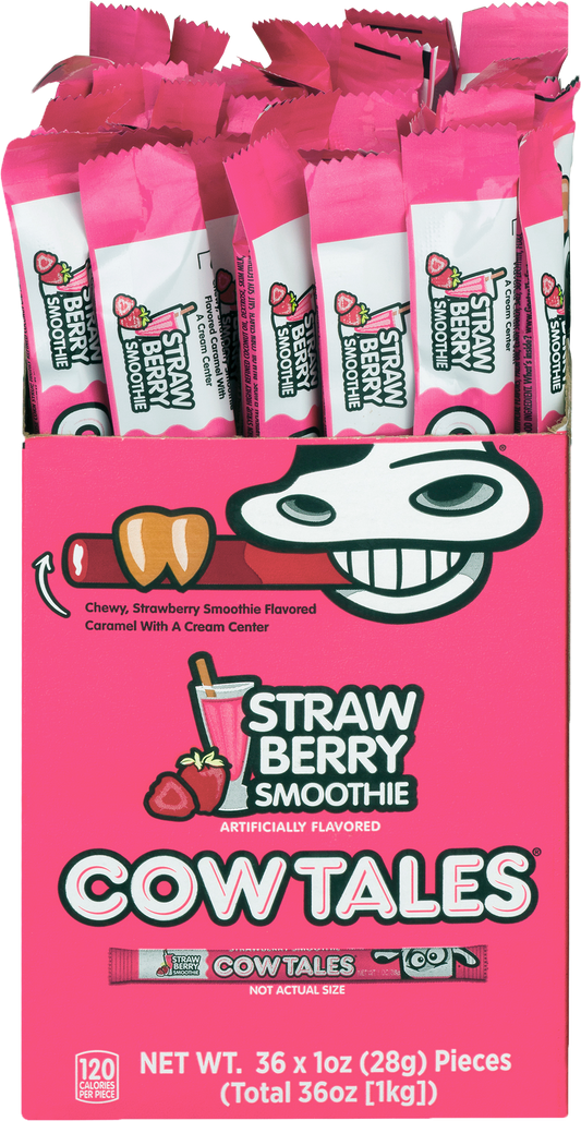 Cow Tales Strawberry Smoothie X 36 Units