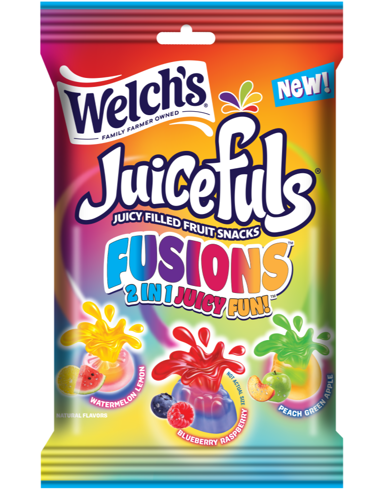 Welch's Juicefuls Fusions Peg Bag 4oz X 12 Units