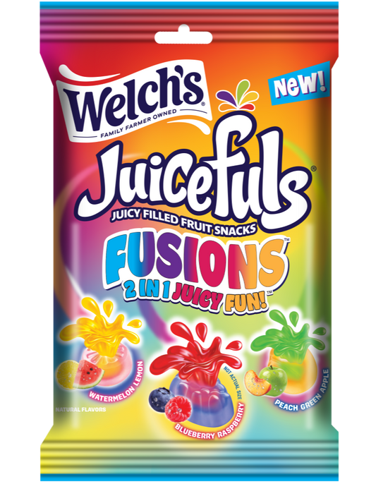 Welch's Juicefuls Fusions Peg Bag 4oz X 12 Units