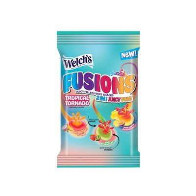 Welch's Fusions Tropical Tornado Peg Bag 4oz X 12 Units - CandyStation