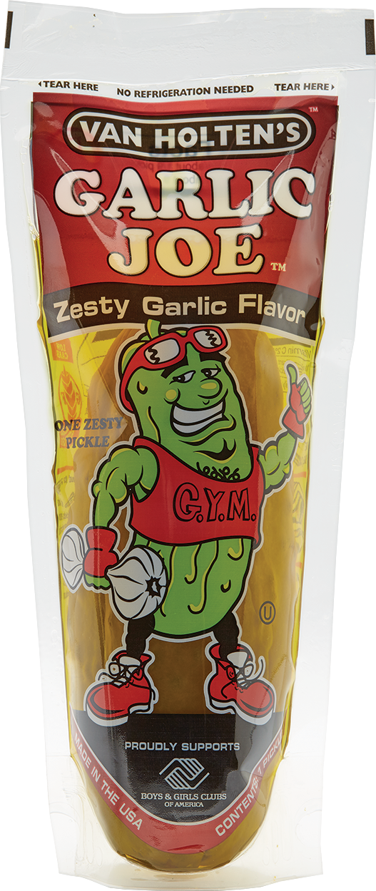 Van Holten's King Size Pickle Garlic Joe X 12 Units