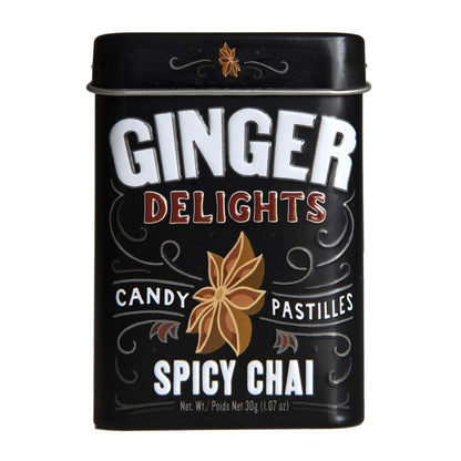GINGER DELIGHTS TIN - SPICY CHAI SINGLE 